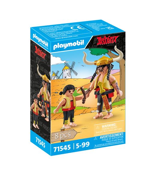 Playmobil Astérix 71545 Soupalognon Y Crouton et Pepe