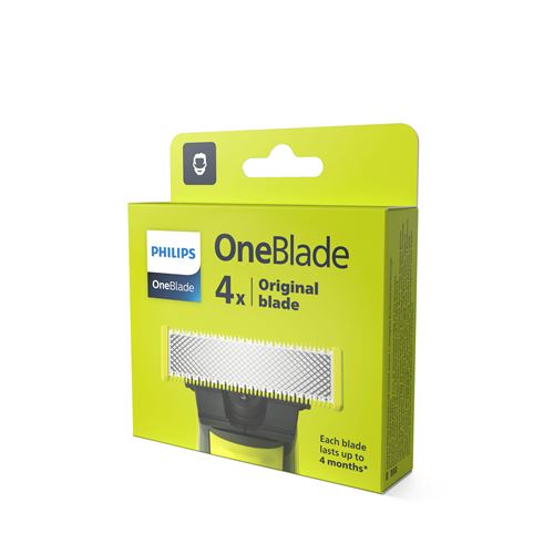 Pack De 4 Lames De Remplacement Philips Oneblade QP240/50