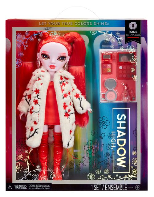 Rainbow High Multicolore Poupée Shadow High F23 Fashion Doll Rosie Redwood