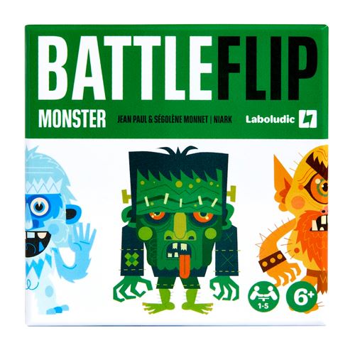 Jeu d’ambiance Laboludic Battle Flip Animaux - vue 1