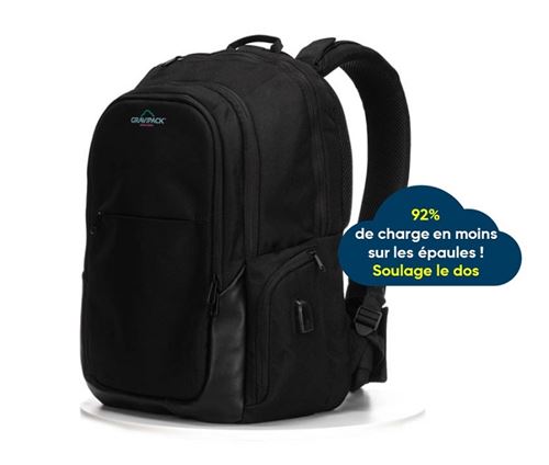 Sac à dos Gravipack Safar Vibe Noir