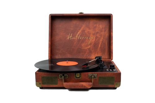 Platine vinyle Halterrego H Turn II Cuir vintage