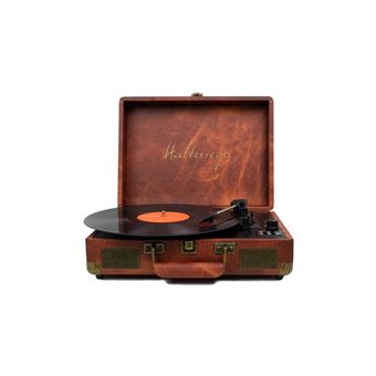 Platine Vinyle H. Turn Halterrego – Quasi Neuve, Sortie Casque, Noir