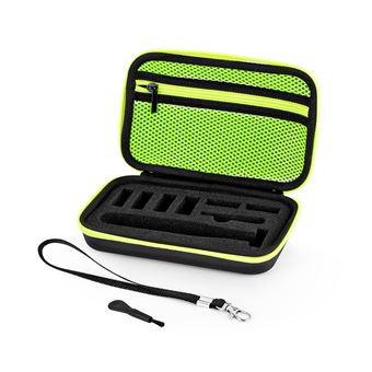 Etui de transport rigide Neobag en EVA adaptable pour Oneblade BLD500 Noir et Vert