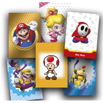 Jeu de cartes Panini Super Mario Blister de 4 pochettes