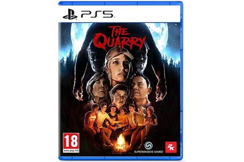 Pochette avant du jeu The Quarry PS5