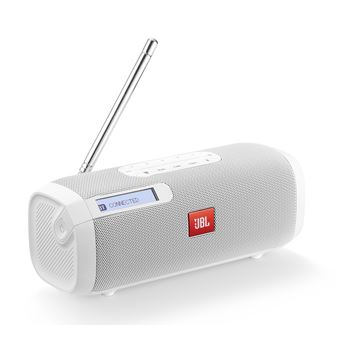 Enceinte Bluetooth portable avec radio DAB+/FM JBL Tuner Blanc - Radio