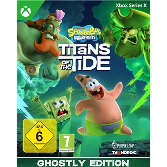 Bob l'Eponge - Les Titans des Marées - Ghostly Edition Xbox Series X - 1
