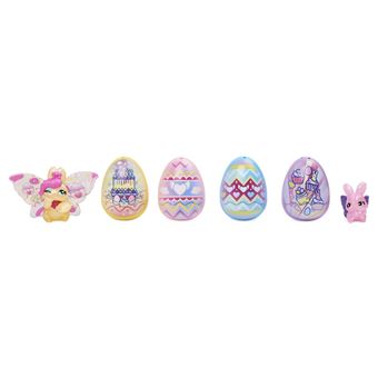 Panier de 6 œufs Hatchimals Famille Lapin