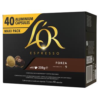 Capsules café L'Or 4028489 Expresso Forza N9 X40