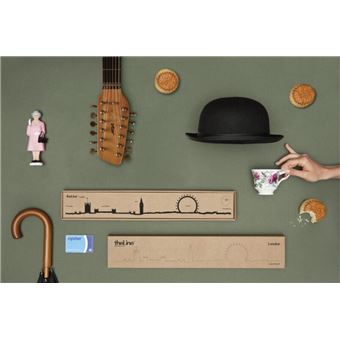 Accessoire de décoration The Line Londres Grand Format Noir