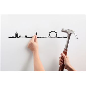 Accessoire de décoration The Line Londres Grand Format Noir