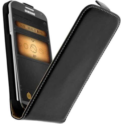 Housse à clapet ultra-slim Noir pour Samsung Galaxy S4 et S4 Advance