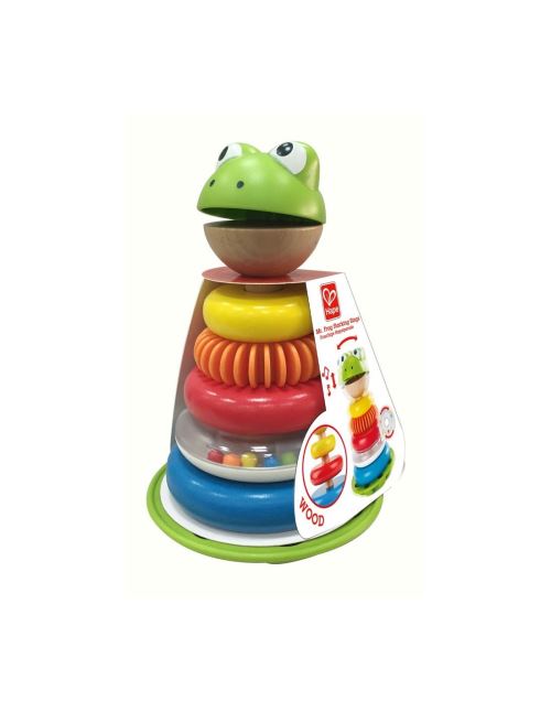 Anneux à empiler Hape M Grenouille