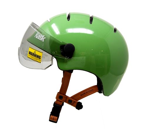 Casque de vélo urbain avec visière Kask 4 aérations Taille M Salvia