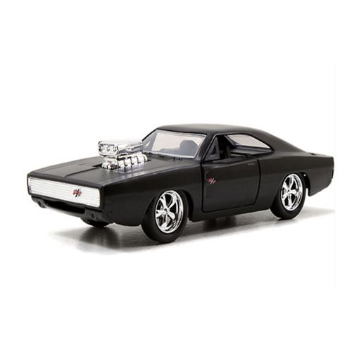 Modèle réduit en métal : Voiture Fast & Furious 1/32 : Dodge Charger Silver Wheel Jada Toys
