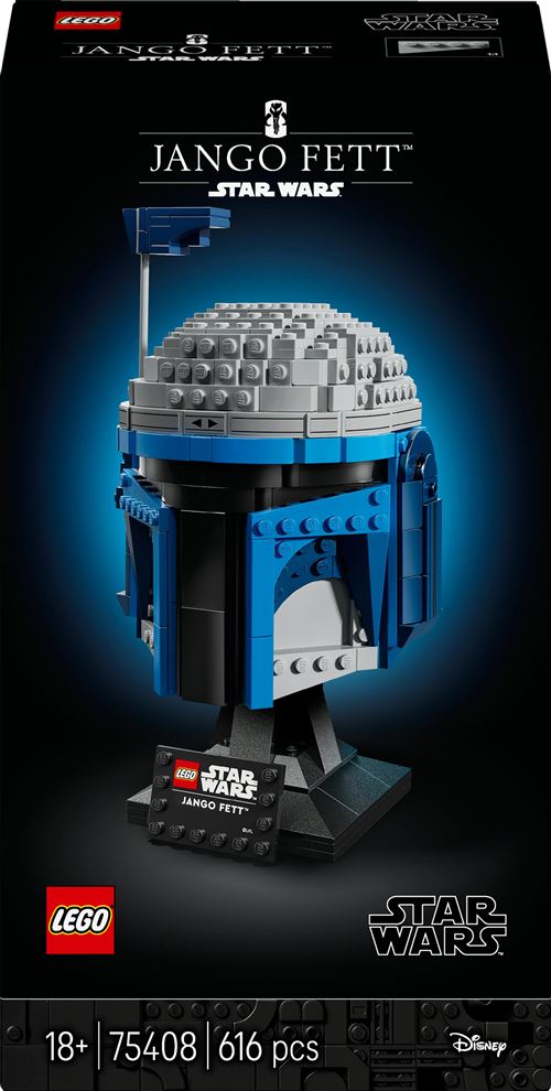 LEGO Star Wars Le casque de Jango Fett 75408 - vue 7