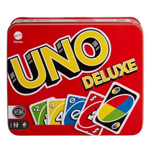 Jeu de cartes Mattel Uno Deluxe - Mattel
