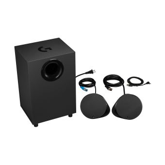 Système de haut-parleurs avec caisson de basses Logitech G560 Lightsync pour PC