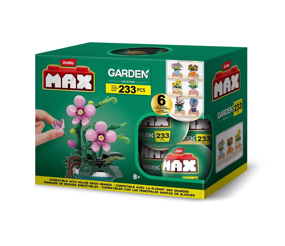 Jeu de construction Zuru France Garden Pot Plants Series en PDQ Modèle aléatoire