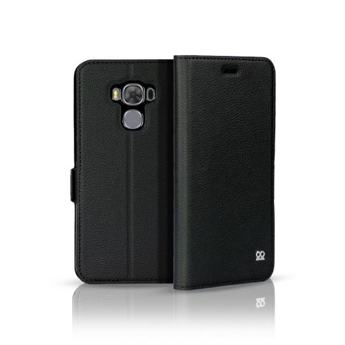 Etui Folio Ibroz pour ZenFone 3 Max ZC553KL 5.5 Noir