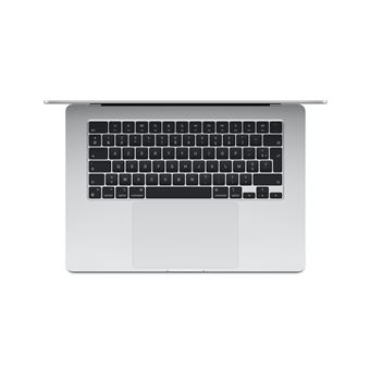 Apple MacBook Air 15,3'' 512Go SSD 16Go RAM Puce M3 CPU 8 cours GPU 10 cours Argent Nouveau