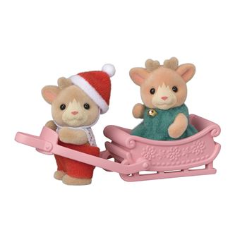 Figurine Sylvanian Families La famille Renne