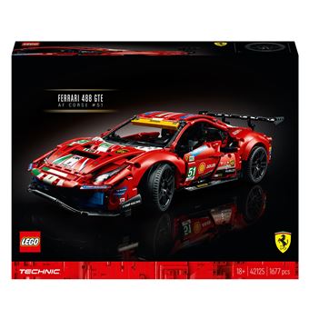 LEGO® Technic™ 42125 Ferrari 488 GTE AF Corse 51