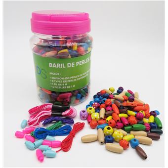 Grosse perles en bois Fnac Kids