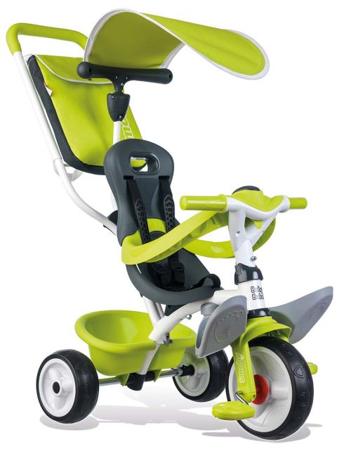 Tricycle Enfant Evolutif Baby Balade Smoby Vert - Tricycles