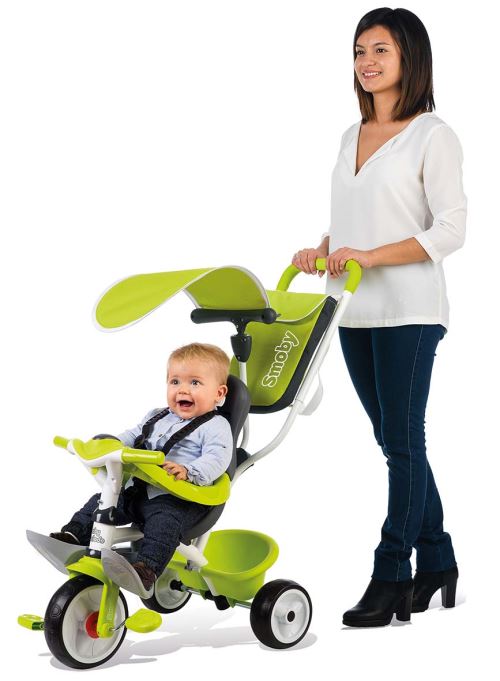 SMOBY TRICYCLE BABY BALADE VERT Tricycles Achat prix fnac