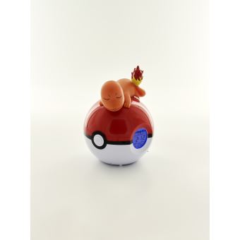 Pokémon - Réveil lumineux Pokeball Pikachu 18 cm - Figurine-Discount