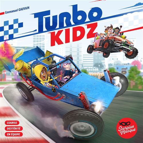 Jeu De Stratégie Blackrock Turbo Kidz – Scorpion Masqué