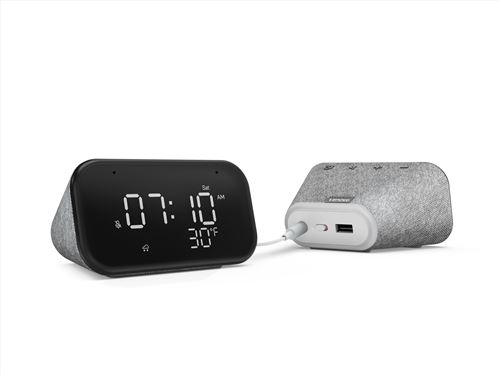 Réveil intelligent Lenovo Smart Clock Essential Gris