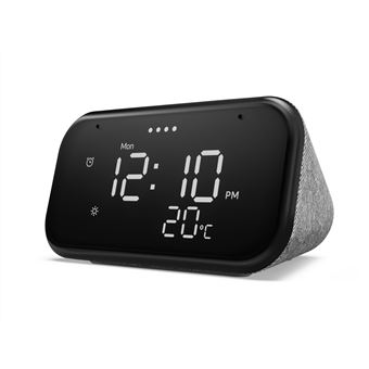 50 Sur Reveil Intelligent Lenovo Smart Clock Essential Gris Radio Reveil Achat Prix Fnac