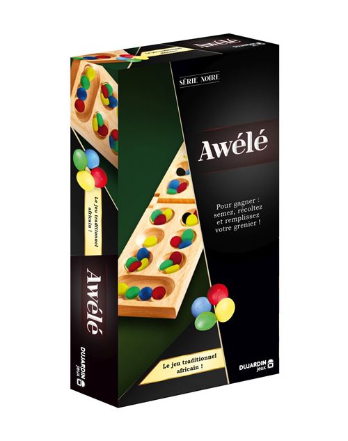 Dujardin Multicolore Jeu Classique Série Noire Awélé