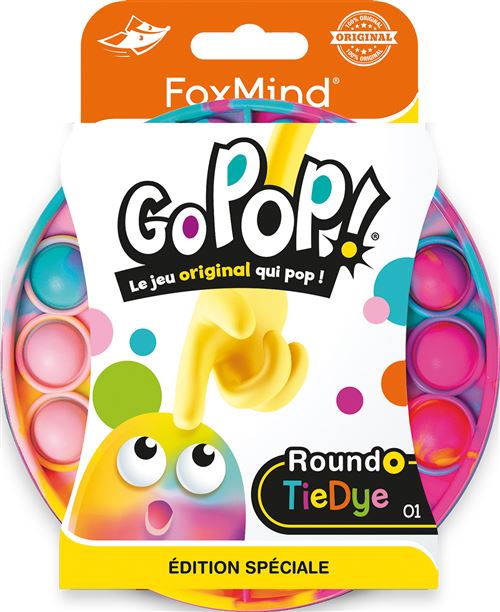 Jeu junior Asmodee Go PoP! It Roundo Tie Dye Edition Spéciale