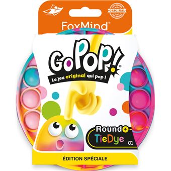 Jeu junior Asmodee Go PoP! It Roundo Tie Dye Edition Spéciale