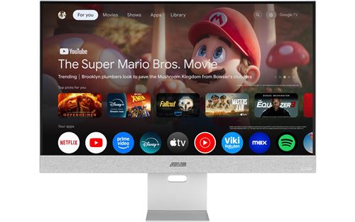 ASUS ZenScreen Smart MS32UC - Écran LED - 32" (31.5" visualisable) - 3840 x 2160 4K @ 60 Hz - IPS - 400 cd/m² - 1000:1 - DisplayHDR 400 - 5 ms - HDMI,