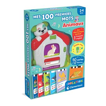 Digitaal spel Clementoni Mijn eerste 100 tweetalige woorden Dieren - 1