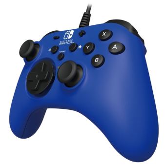 Manette filaire Hori Bleu pour Nintendo Switch