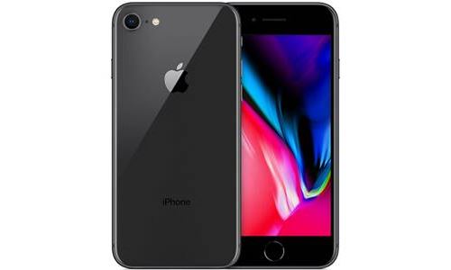 Pack iPhone 8 Reconditionné 64 Go Gris GA+ + Watch Série 3 42 mm GA+ + Coque silicone + vitre + 2 Br