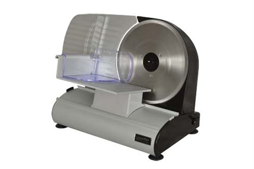 Trancheuse Kitchen Chef KCPTRQ258 200 W Gris et Noir