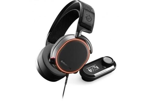 SteelSeries Arctis Pro - Koptelefoon - over oor - met bekabeling - USB, 3,5 mm-stekker - met GameDAC