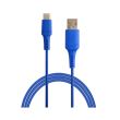 Câble Temium USB vers USB-C 1 m Bleu