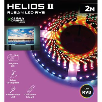 ALPHA OMEGA PLAYERS HELIOS II RUBAN LED RVB 2M