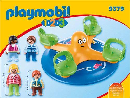 Enfant avec voiture - Playmobil 1-2-3 — La Ribouldingue