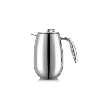 Cafetière à Piston Bodum Crema 0.5L - 4 Tasses - Noir Et Transparent - Pour Café Maison