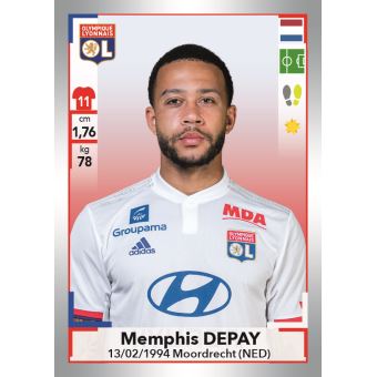 Jeu de cartes Panini Foot 2019/2020 Album 3 pochettes Modèle aléatoire