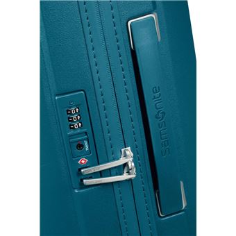 Valise extensible Samsonite Hi-Fi Spinner 55 cm Bleu Pétrole